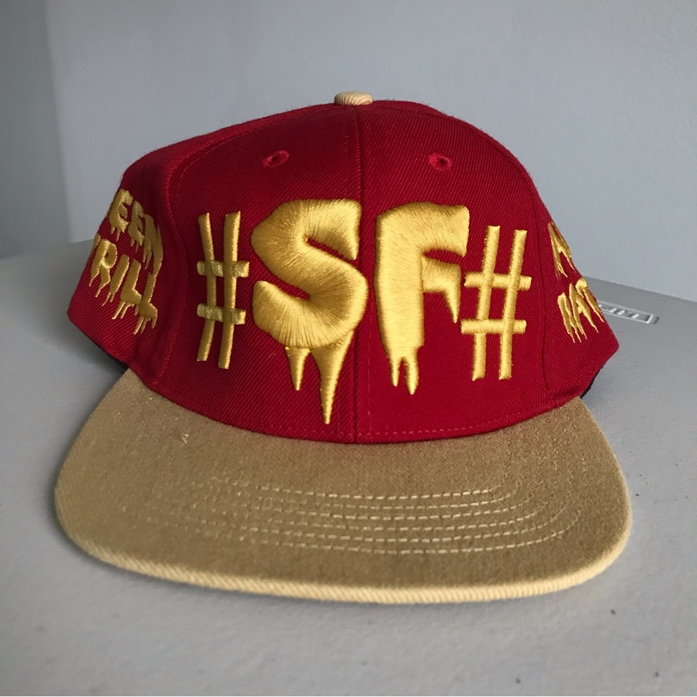 Been Trill x MallRatz // NWOT Unisex Men’s San Fran 49ers Snapback Canvas Hat